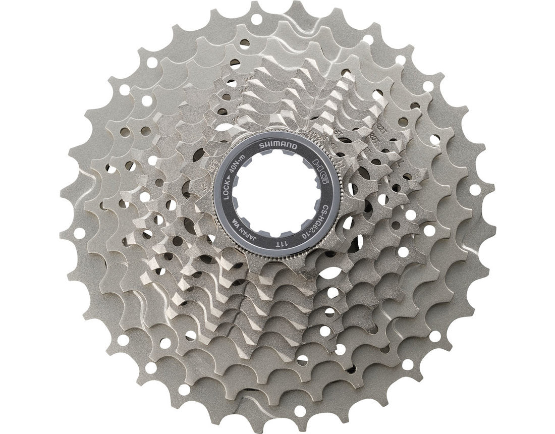 Shimano Casette Sprocket CS-HG62-10 10-Speed 11-32t (Chrome ...